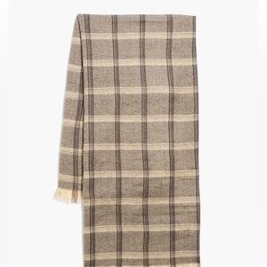 Madewell Denvale Plaid Blanket Scarf